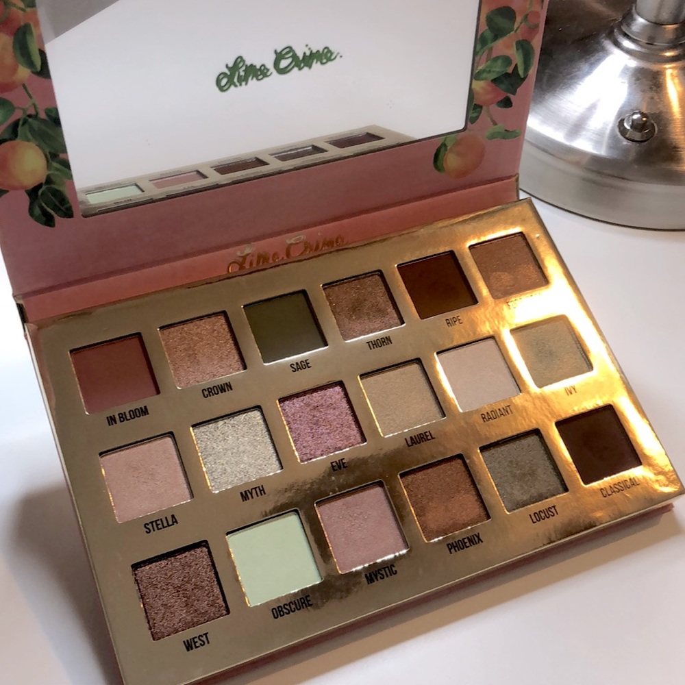 Lightly Used Lime Crime Palette